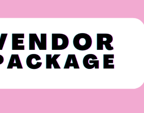 Vendor Package Ticket